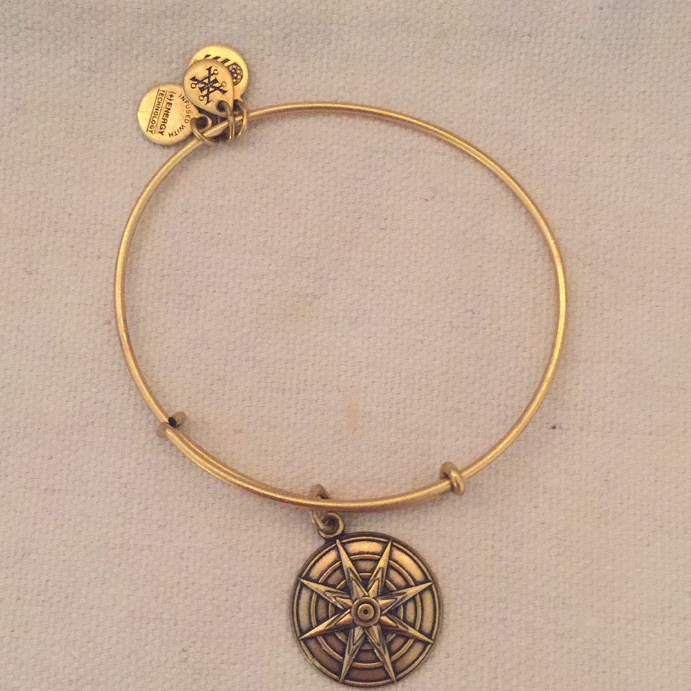 Alex and Ani Star of Venus charm bangle